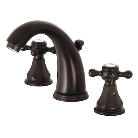 Kingston Brass KB4985BX Widespread Bathroom Faucet with Pop-Up Drain, Oil Rubbed Bronze KB4985BX